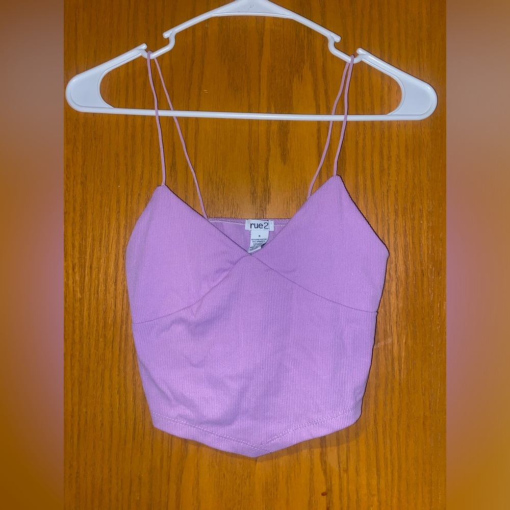 Light purple Rue21 crop top cami